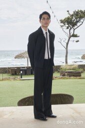 [DA포토] 엄태구, 낙원의 미소