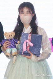 [DA포토] 전효성, 빛나는 한복 여신