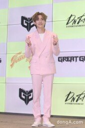 [DA포토] 멋진녀석들 호령, 핑크빛 비주얼