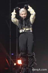 [DA포토] 블리처스 샤, 금발이 잘 어울려