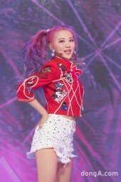 [DA포토] 트라이비 지아, 깜찍발랄