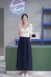 [DA포토] 윤혜진과 함께 하는 해방타운