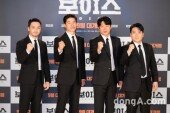 [DA포토] 영화 ‘보이스’ 출연 배우들 “파이팅!”