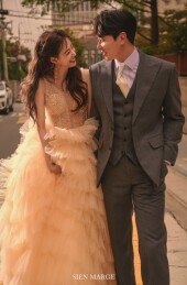 신화 앤디♥이은주, 꿀 떨어지는 예비부부 [화보] 