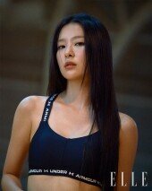 레드벨벳 슬기, 헬스 여신 느낌…탄탄 복근 공개 [화보]