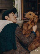 이제훈과 대형견, 안구 정화 조합 [화보]