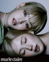 (여자)아이들 미연-민니, 비주얼 케미 환상적 [화보]