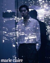 박서준, 일과 사랑에 열정적인 뜨거운 색 ‘블루’ [화보]