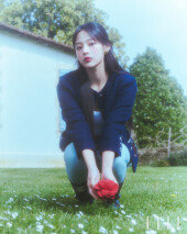 ‘민희진作’ 뉴진스 민지, 묘한 분위기 [화보]