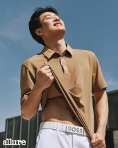 허웅, 복근 살짝 ‘눈길’…농구 말고 골프 패션도 MVP [화보]