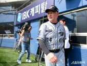 김경문 감독 ‘반가운 잠실야구장’