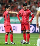 손흥민-이강인 ‘훈훈한 투샷~’