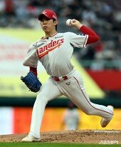 오원석, 승리의 기운을 모아서 투구