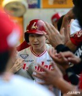 박성한, 기선제압 솔로포!