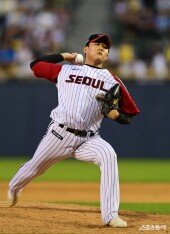 김영준, 동점 발판이 된 역투