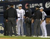 이승엽 감독 ‘2루 포스 플레이잖아요’