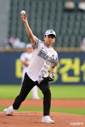 김승수, 완벽한 시구