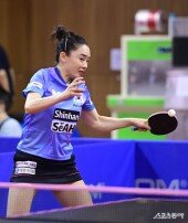 전지희, 실전 같은 훈련