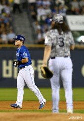 윤정빈-켈리, 희비교차