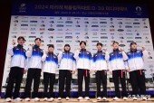 파리올림픽 30일 앞둔 선수들의 우렁찬 파이팅
