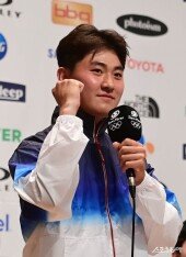 김제덕, 미디어데이에 울린 파이팅