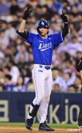 구자욱, 찬스 살린 적시타