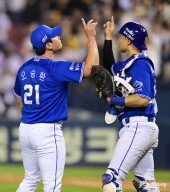 오승환, 스윕패 막았어