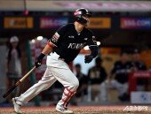 오재일, 승리를 자축하는 홈런~