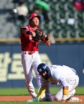 박지환, 완벽한 병살 처리