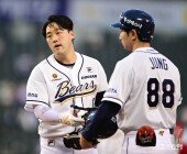 양석환, 만루 찬스를 날리다니