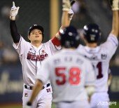 양의지, 롯데 그만 쫓아와