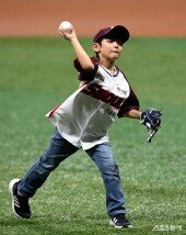 아역배우 김인우, 미래의 에이스~