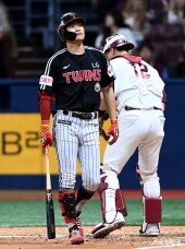 박해민, 연타석 삼진!