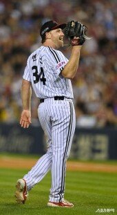 엔스, 7.1이닝 2피안타 무실점 호투