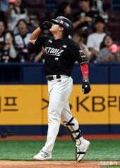 강백호, 승리의 쐐기 투런포!