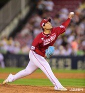 김택형, 군제대 후 첫 등판