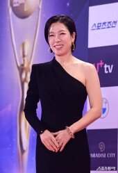 염혜란, 기분 좋은 미소