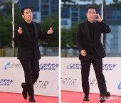 류승룡, 걸으면서 하트 세트