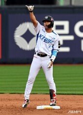 김상수, 추격의 1타점 2루타!