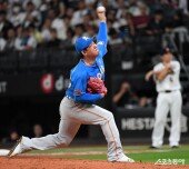 이현승, 힘찬 투구~