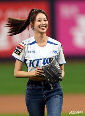 정규리, 미스코리아 미소 가득~