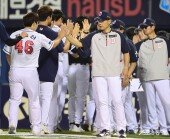 이승엽 감독, 키움 상대 위닝시리즈 달성