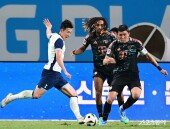 김민재, 손흥민 밀착 마크