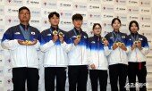 양궁 남녀 대표팀 ‘자랑스러운 전 종목 금메달’