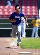 양지웅, 혼신을 다한 주루~