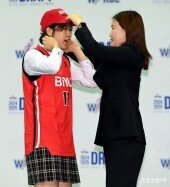 2순위 김도연, 이제는 당당한 BNK 썸 가족!