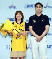 재일동포 오카쿠치 레이리 ‘2라운드 2순위로 KB 지명’