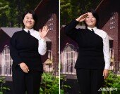 이정은, 20대에서 경찰관으로