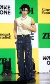 제로베이스원 리키, 넘치는 남성미~