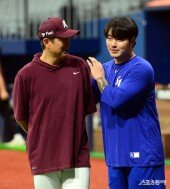 박병호, 홍원기 감독님! 오늘 삼성 승리하게 해주세요~